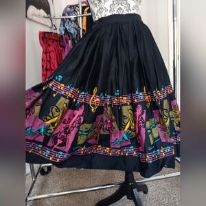 NWOT music skirt please read
